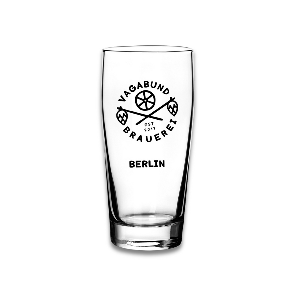 vagabund branded glass